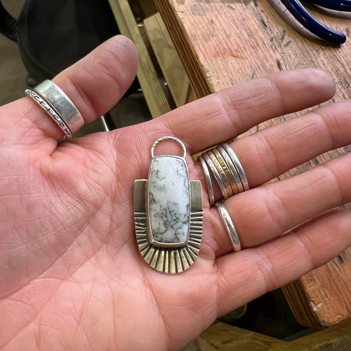 Intro to Stone Setting: Pendants - 6 to 7 hours