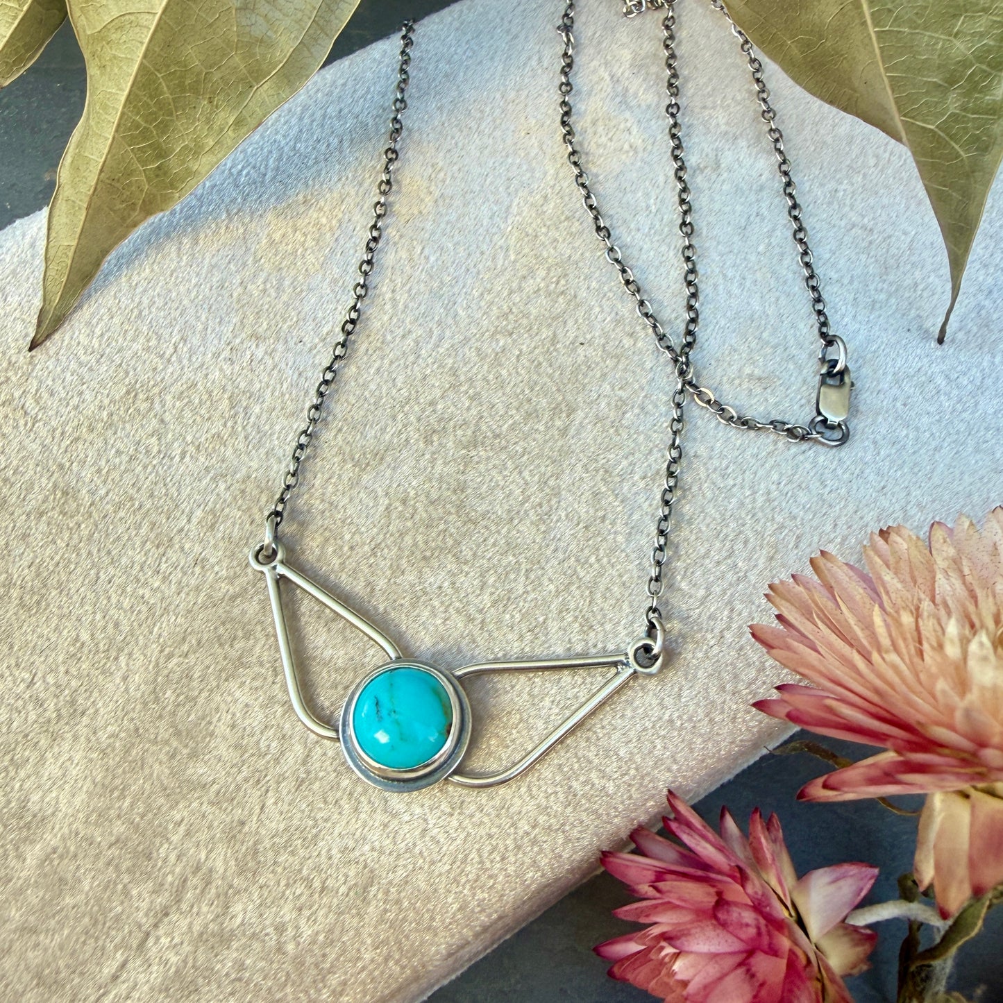 Winged Turquoise Necklace