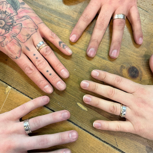 Stacking Rings and Wide Band Rings - 3 hours