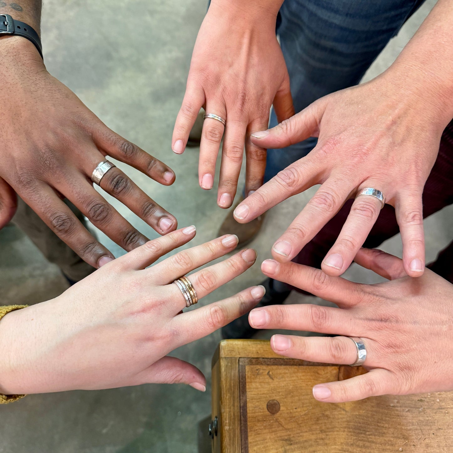 Stacking Rings and Wide Band Rings - 3 hours