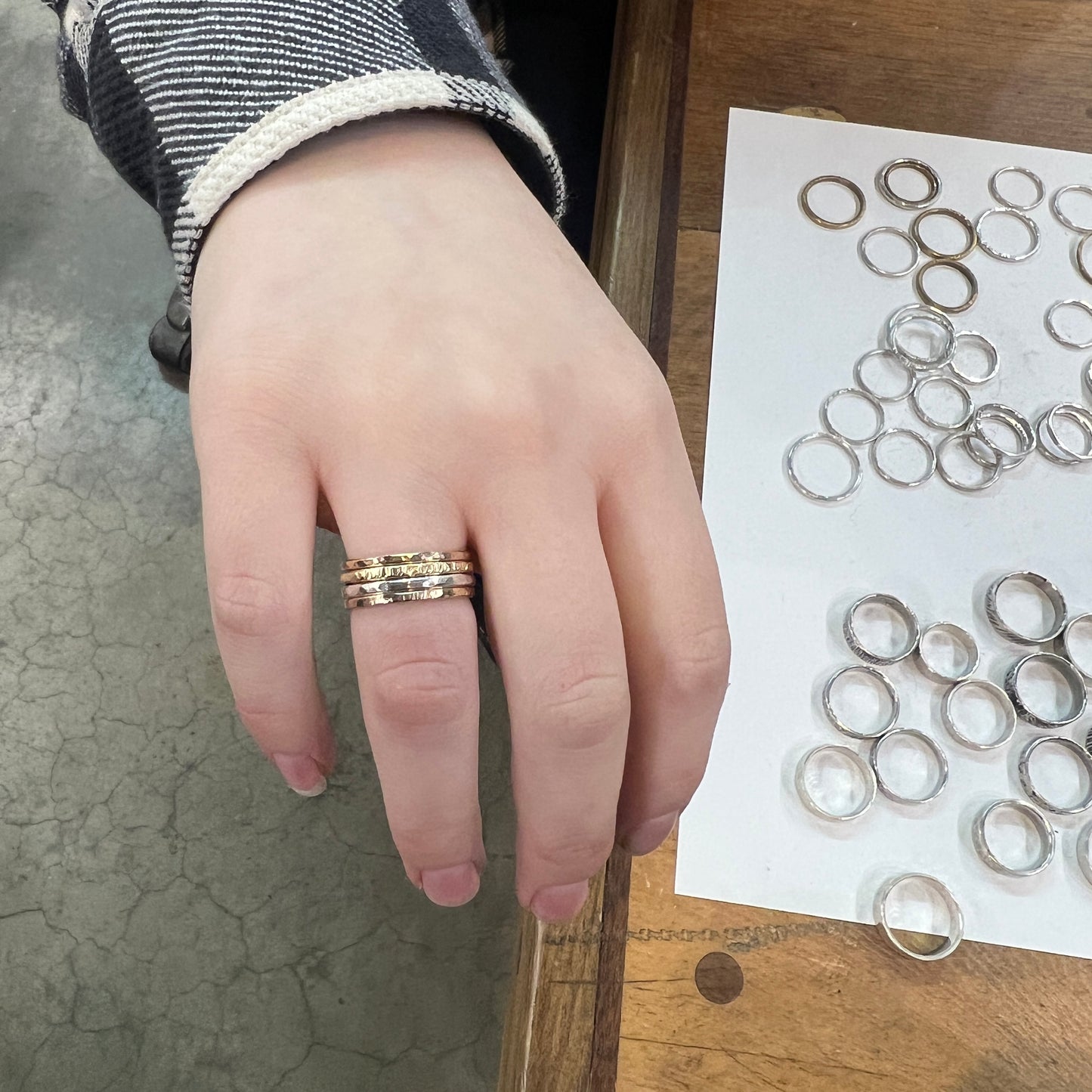 Stacking Rings and Wide Band Rings - 3 hours