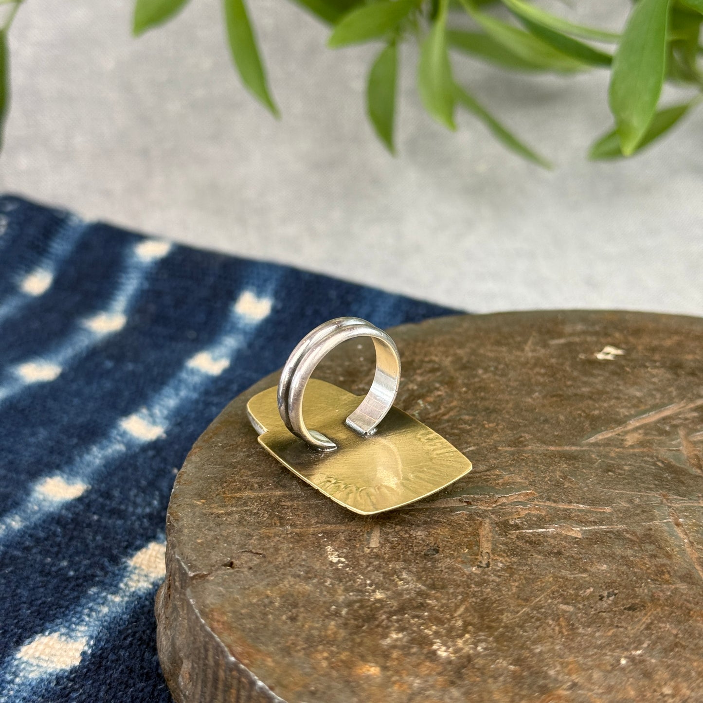 Tree Agate Ring - Size 6.5