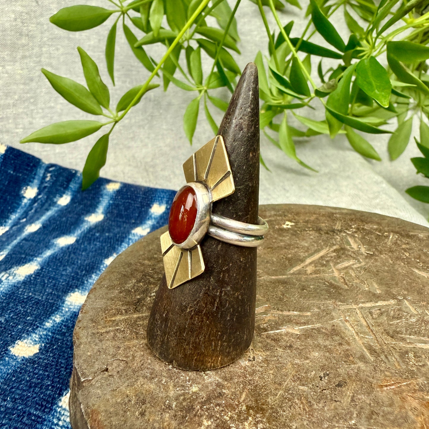 Carnelian Ring - Size 7.5