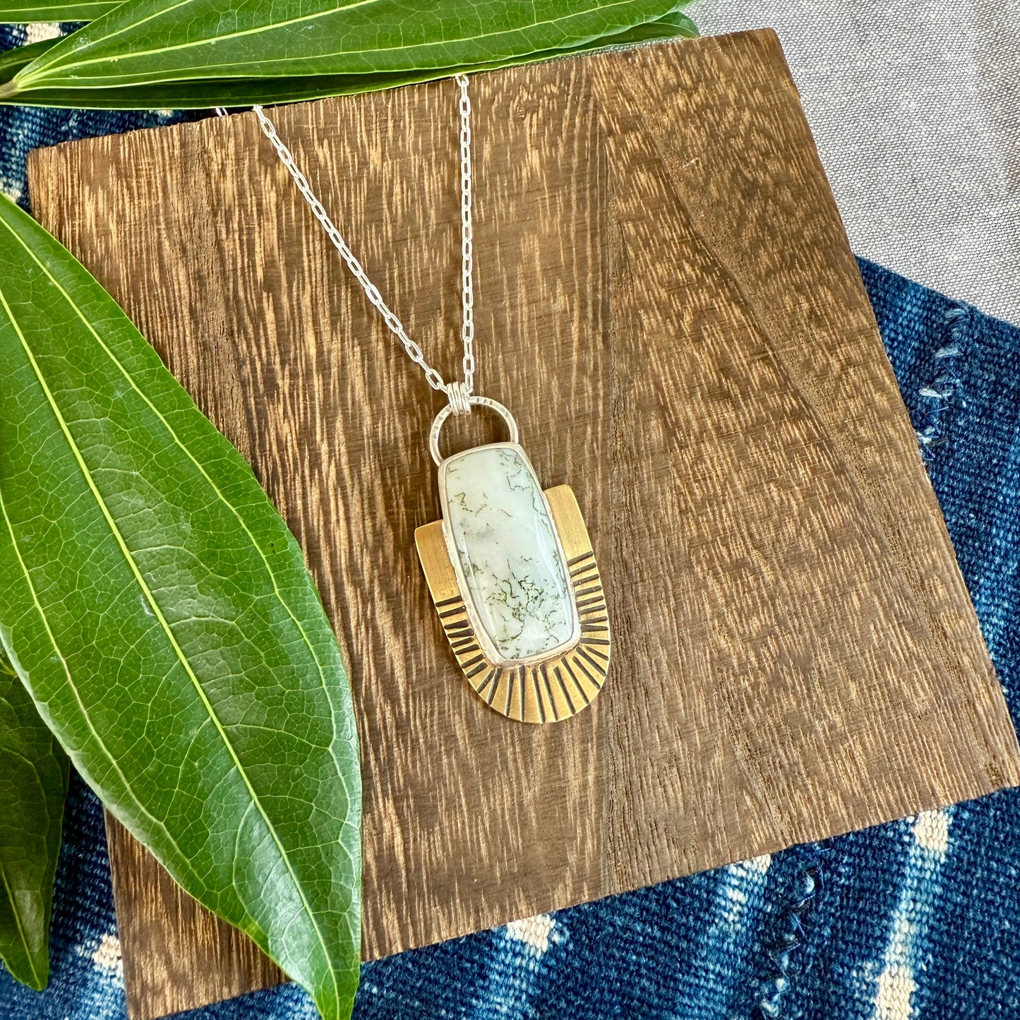 Tree Agate Necklace