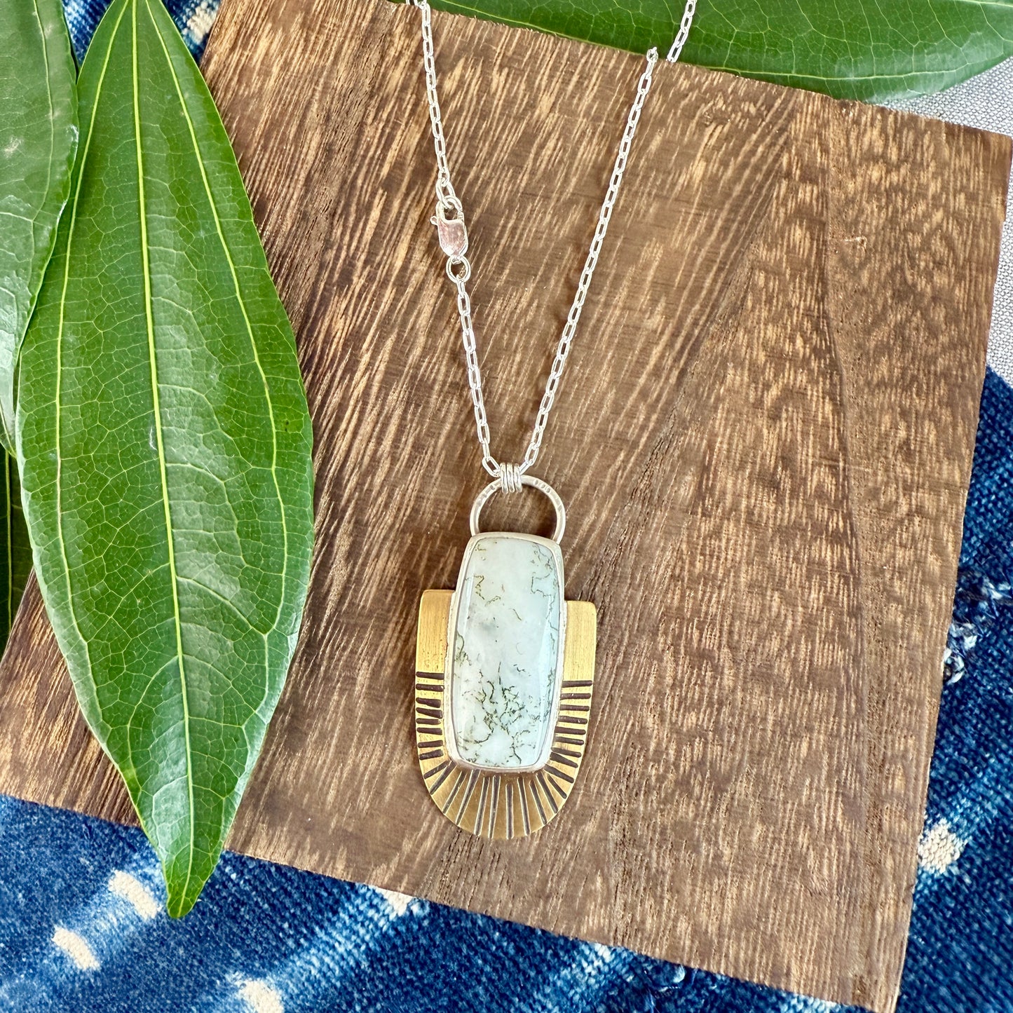 Tree Agate Necklace