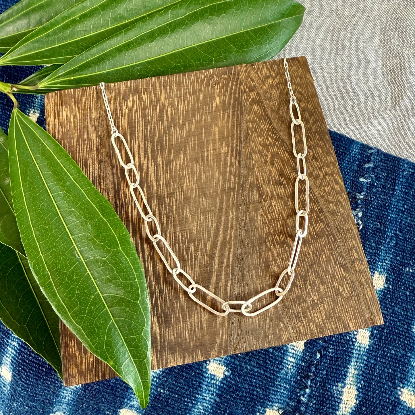 Asymmetrical Handmade Chain