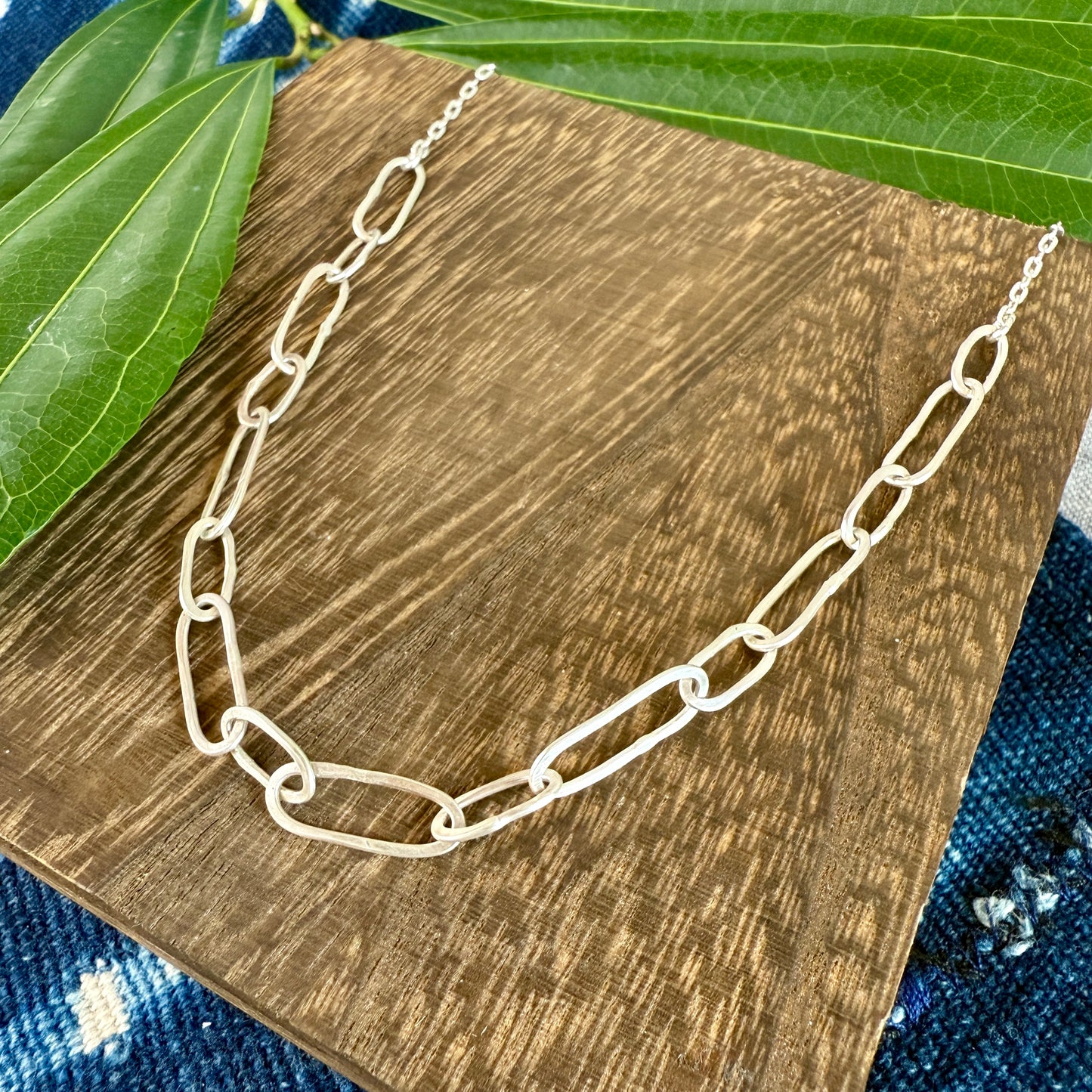 Asymmetrical Handmade Chain