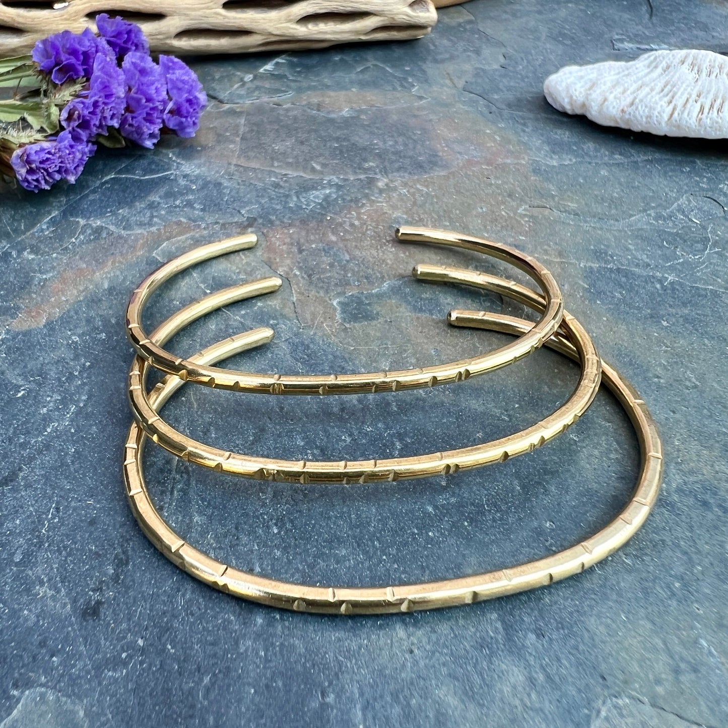 Everyday Cuff Bracelet - Brass