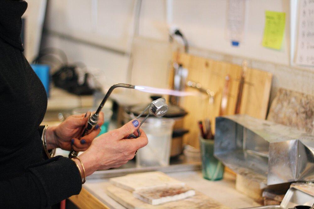 Hammered Bangles and Cuffs - 3.5 hours