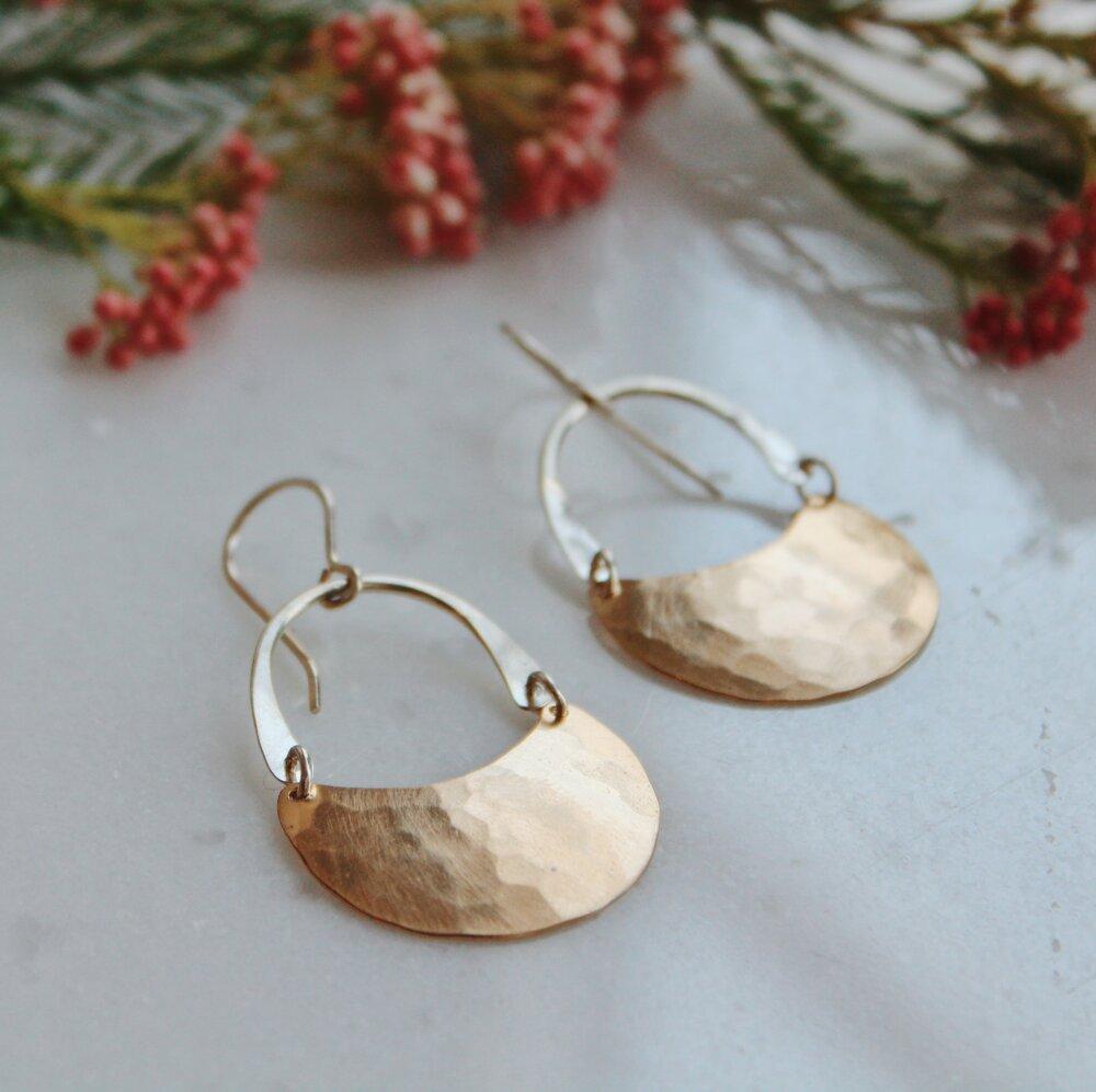 Statement Earrings and Hammering Skills - 3 hours
