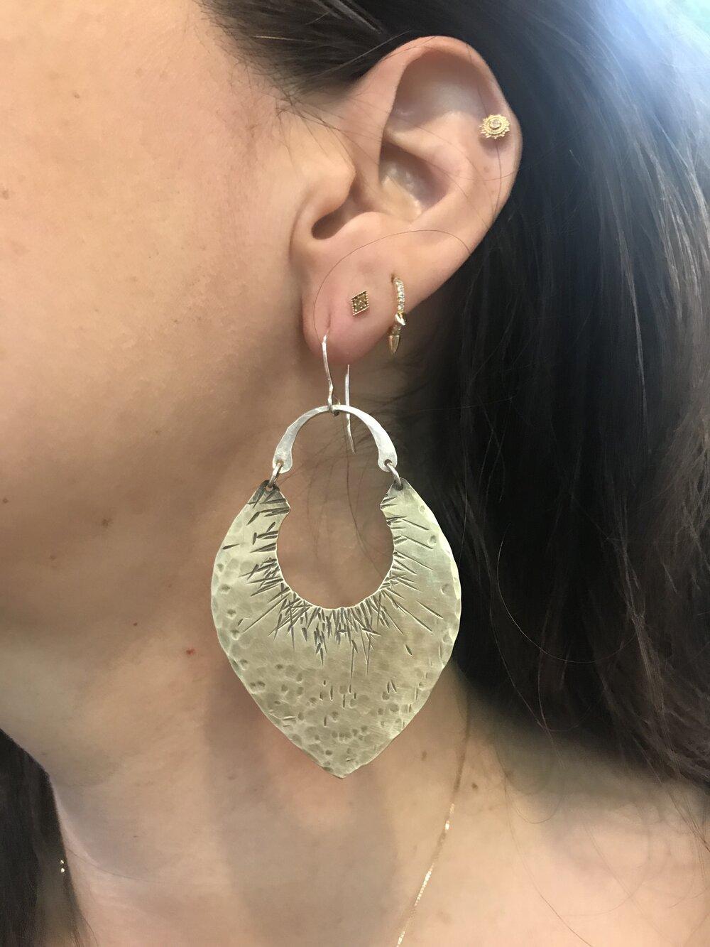 Statement Earrings and Hammering Skills - 3 hours