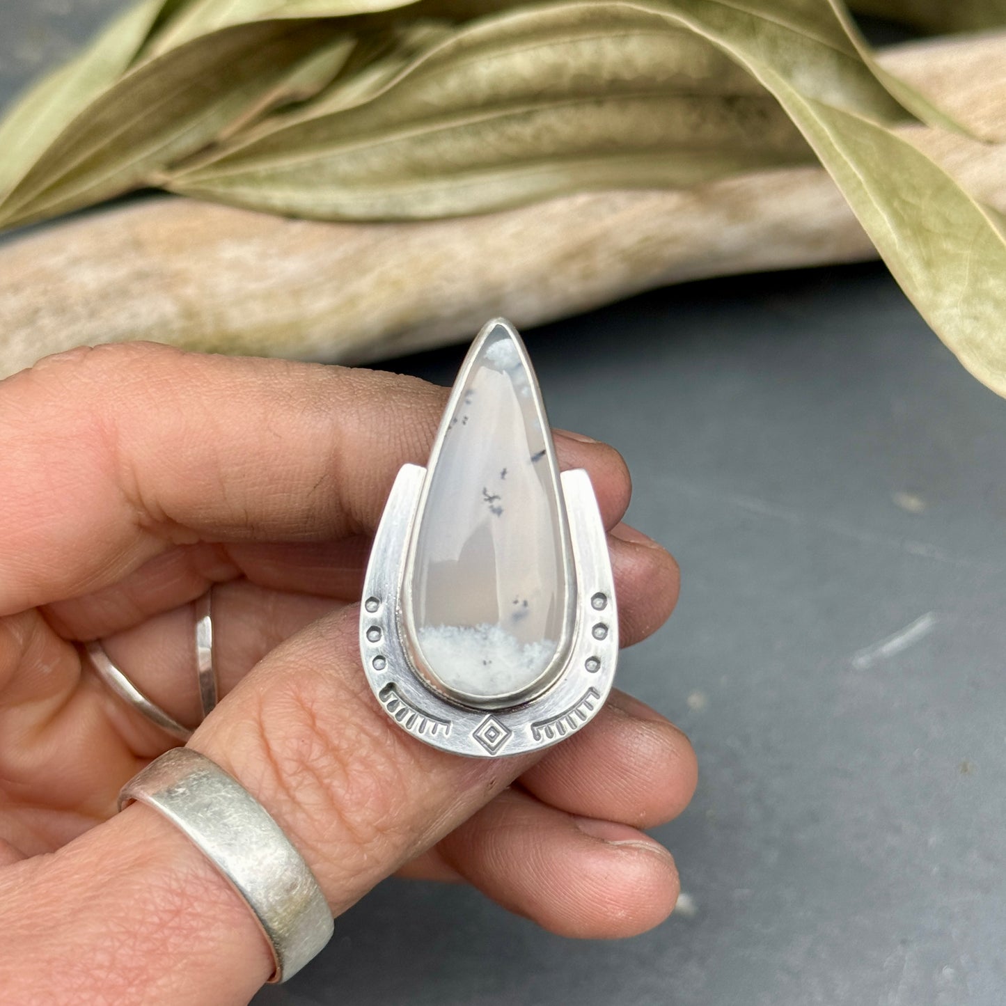 Agate Ring - size 7