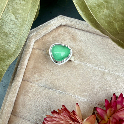 Triangle Variscite Ring - size 7