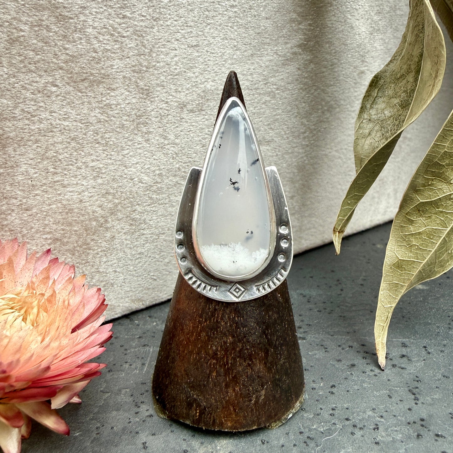 Agate Ring - size 7