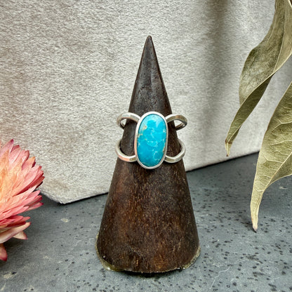 Sleeping Beauty "Swell" Ring - size 8.5