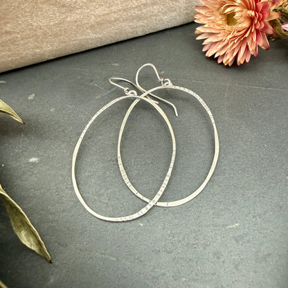 Oval Window Earrings - Variation 1