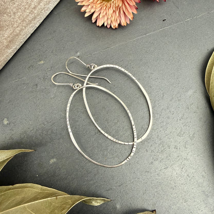 Oval Window Earrings - Variation 1