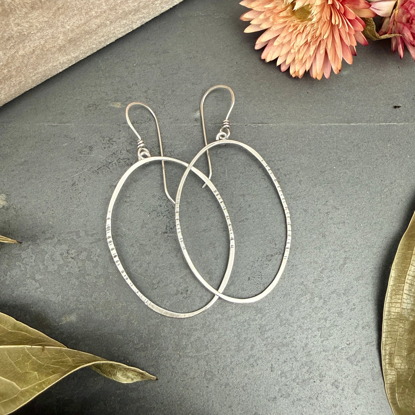 Oval Window Earrings - Variation 3