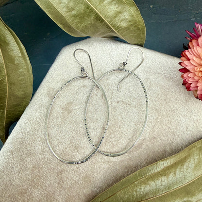Oval Window Earrings - Variation 1