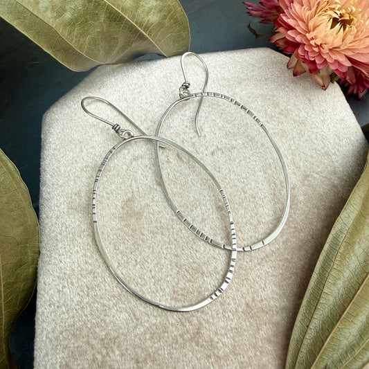 Oval Window Earrings - Variation 1