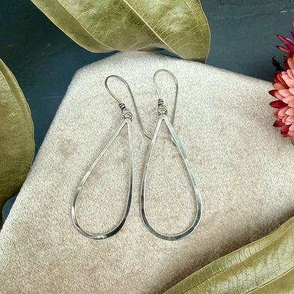 Teardrop Window Earrings