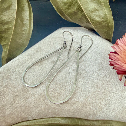 Teardrop Window Earrings