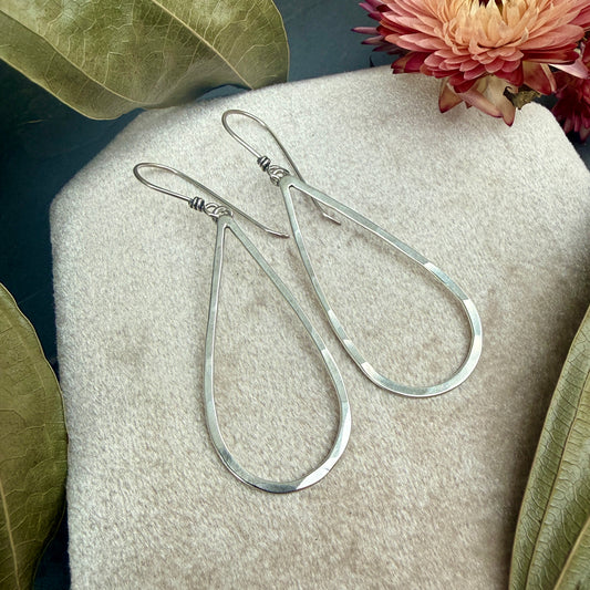 Teardrop Window Earrings