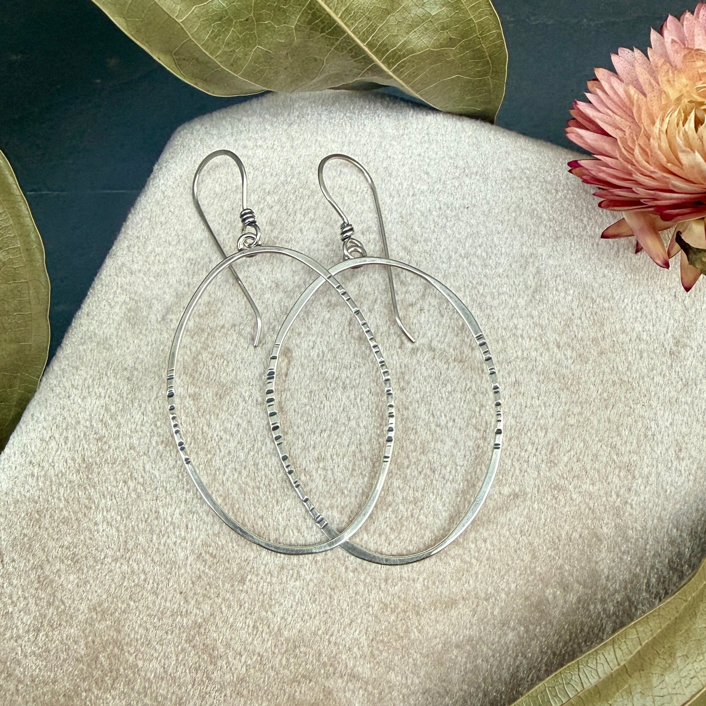 Oval Window Earrings - Variation 3