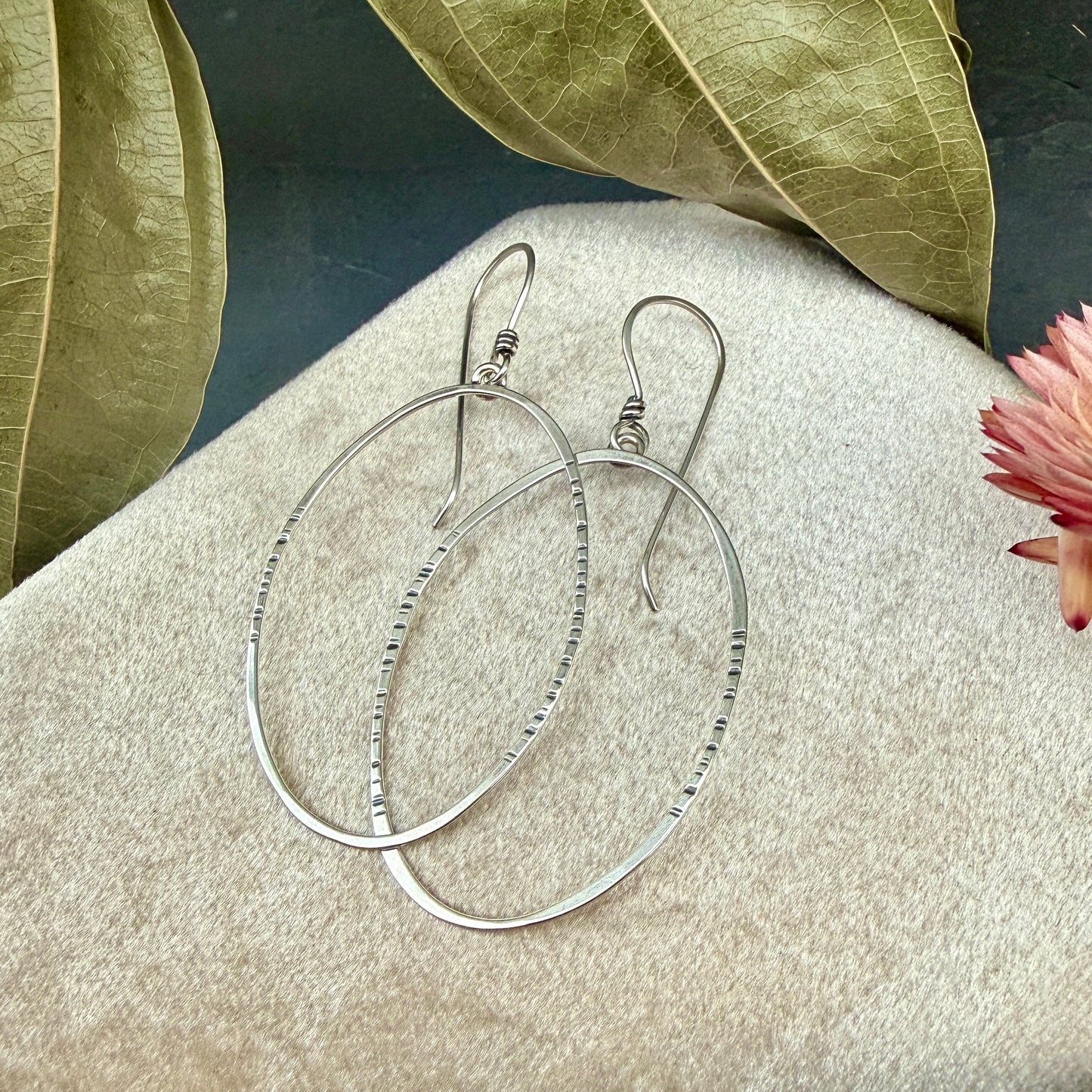 Oval Window Earrings - Variation 3