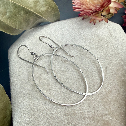 Oval Window Earrings - Variation 3