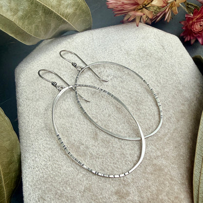 Oval Window Earrings - Variation 2