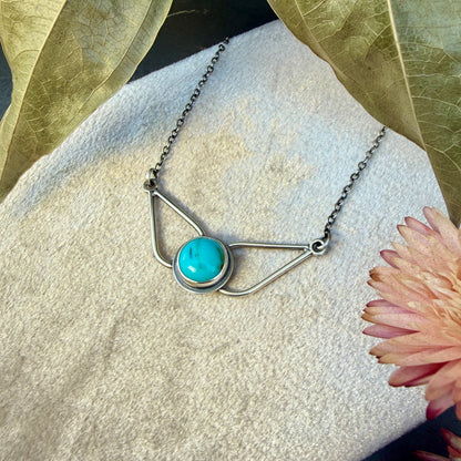 Winged Turquoise Necklace