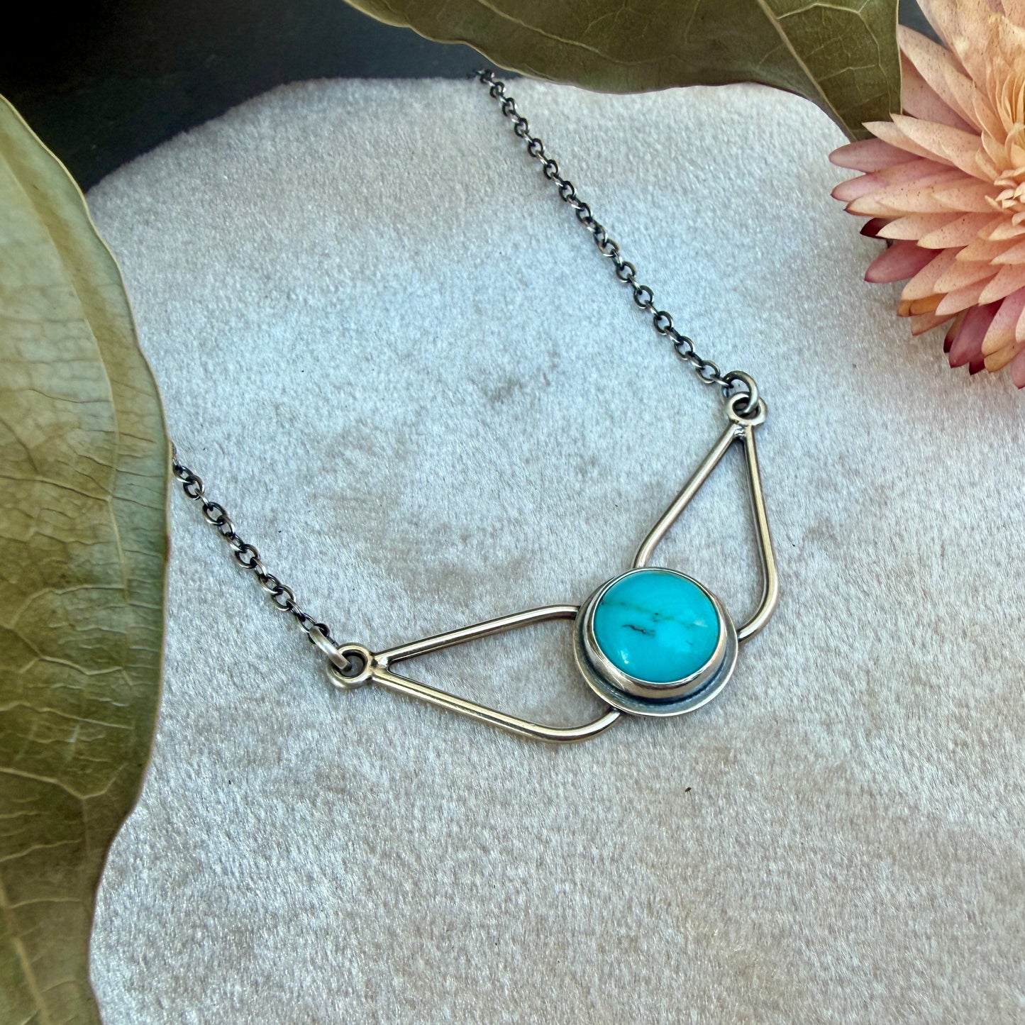 Winged Turquoise Necklace