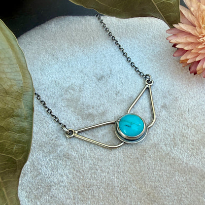 Winged Turquoise Necklace