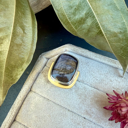 Hypersthene Ring - Size 6