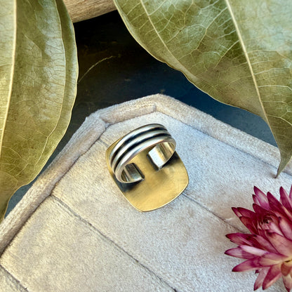 Green Onyx Ring - Size 6.5