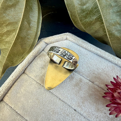 Seraphinite Ring - Size 9