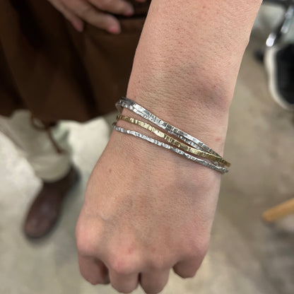 Hammered Bangles and Cuffs - 3.5 hours