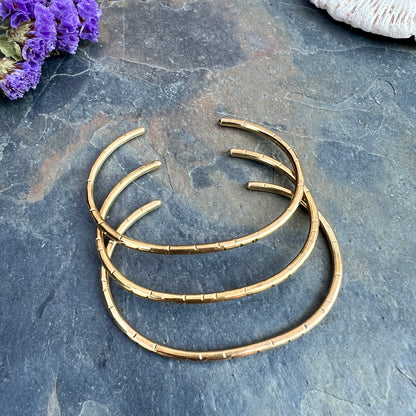 Everyday Cuff Bracelet - Brass