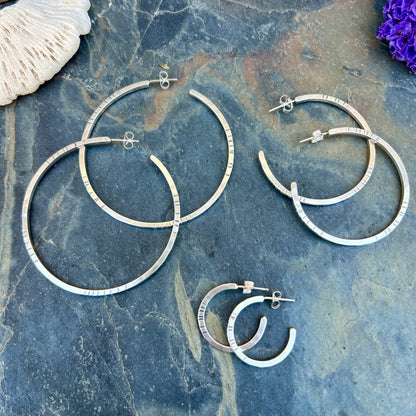 Passage Hoops - Silver