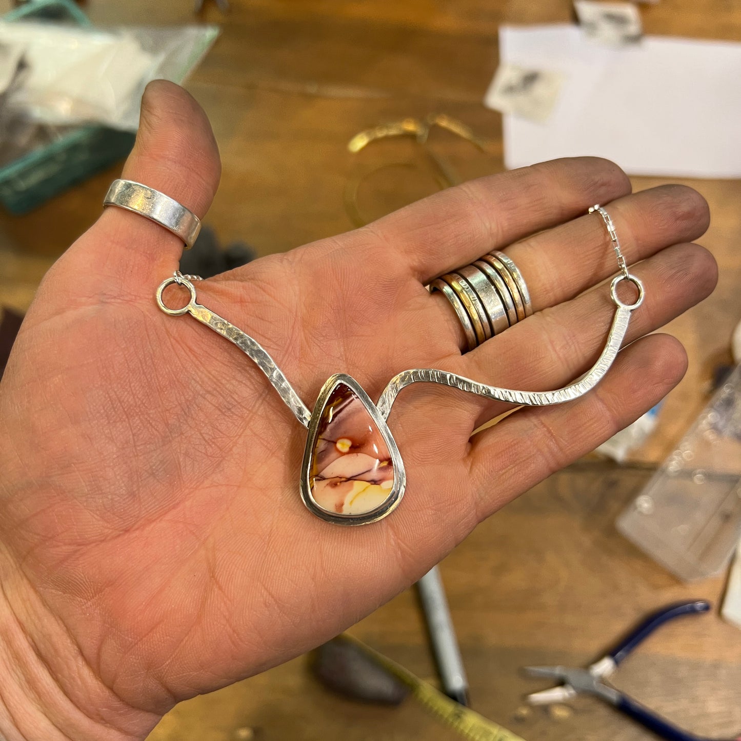 Intro to Stone Setting: Pendants - 6 to 7 hours