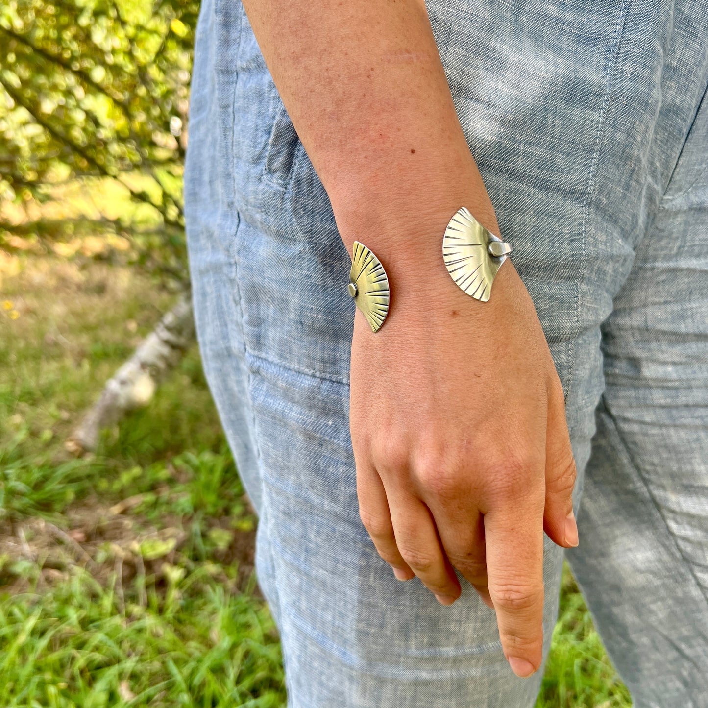 Ginkgo Cuff