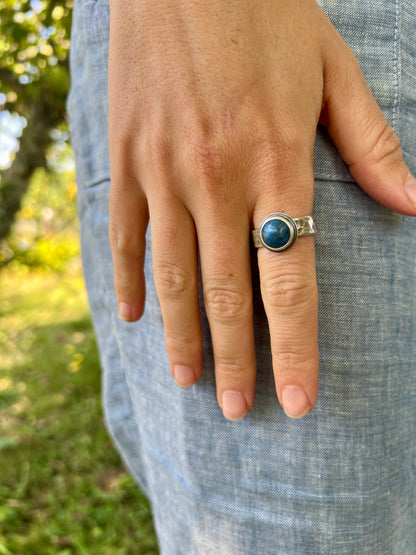 Everyday Stone Ring - Wide