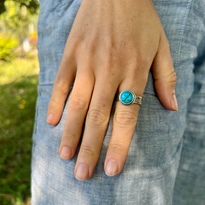 Everyday Stone Ring - Wide