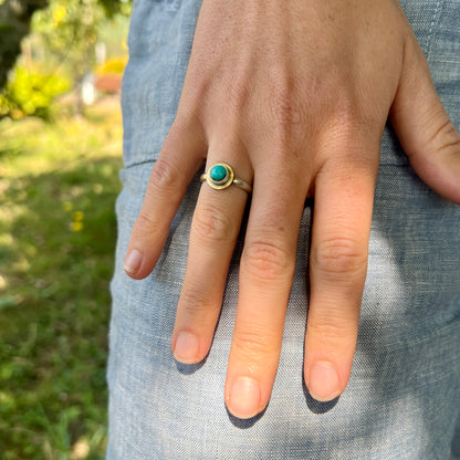 Everyday Stone Ring - Narrow