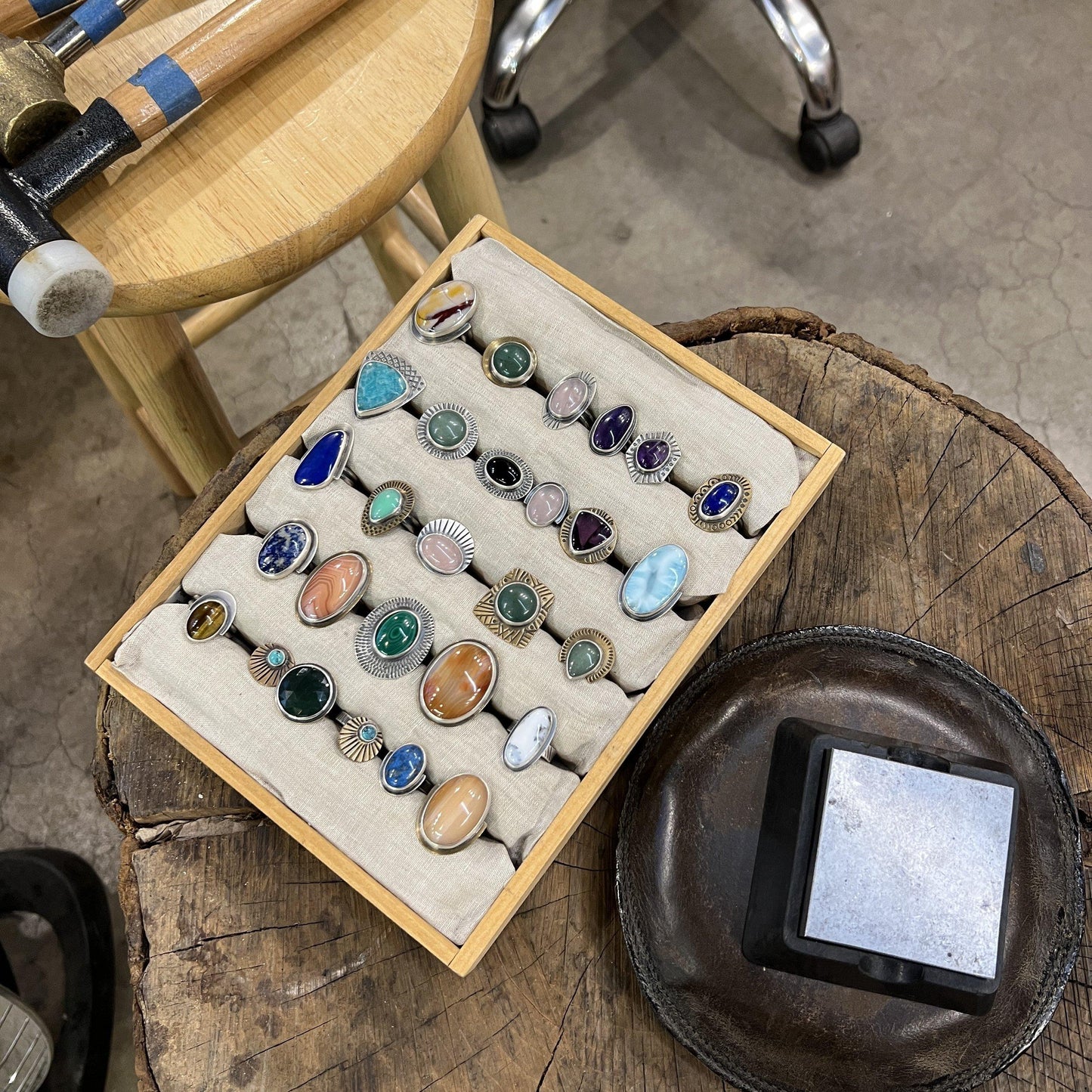 Intro to Stone Setting: Statement Rings! - 6 to 7 hours