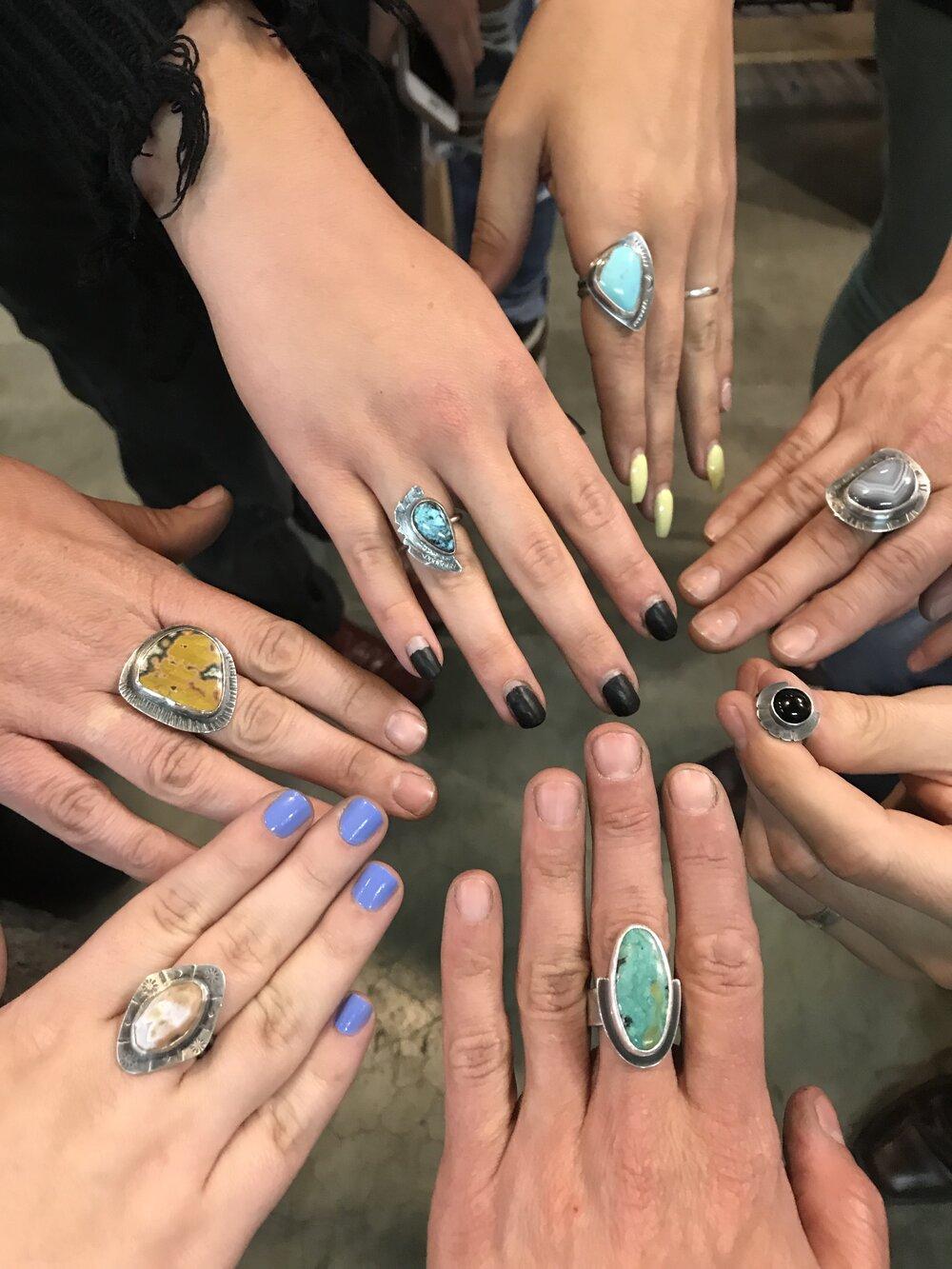 Intro to Stone Setting: Statement Rings! - 6 to 7 hours