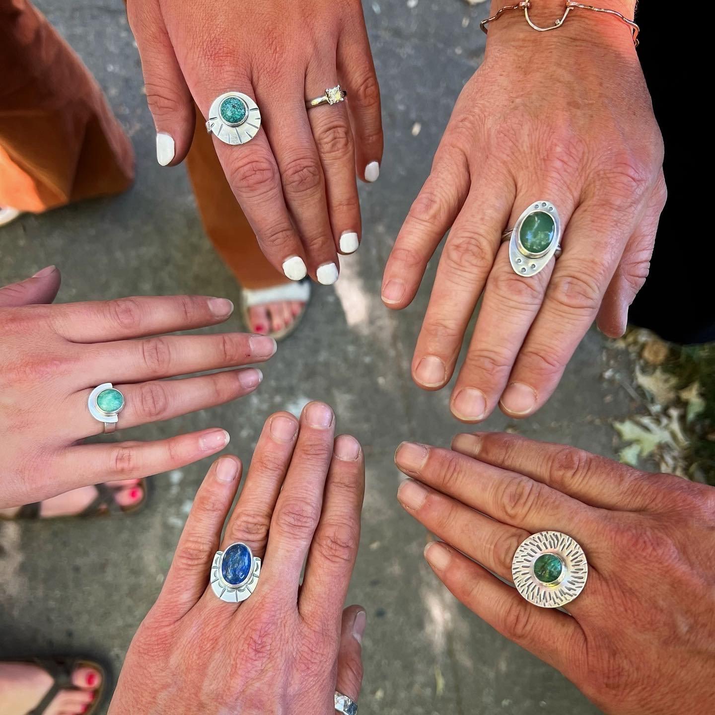 Intro to Stone Setting: Statement Rings! - 6 to 7 hours