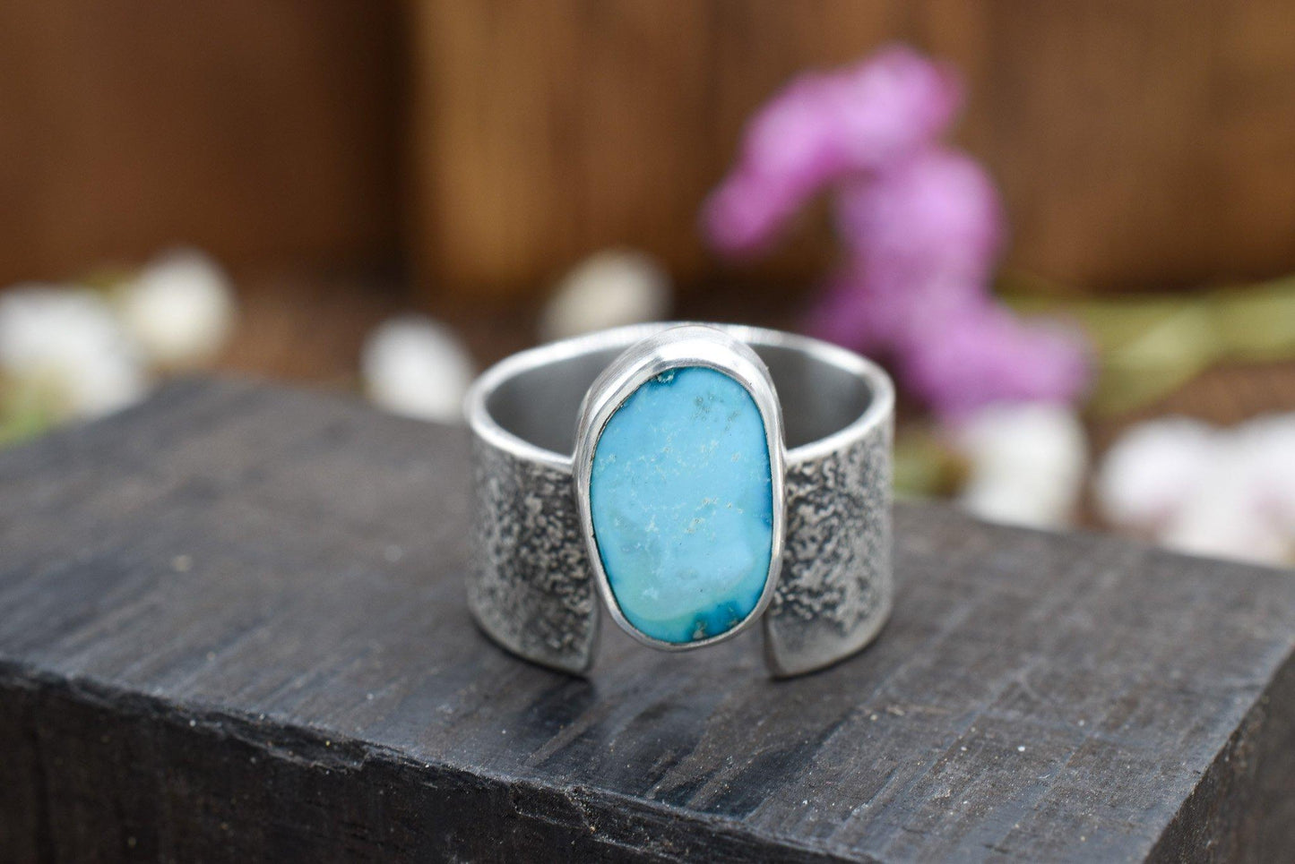 Turquoise "Canyon" Ring - Size 8