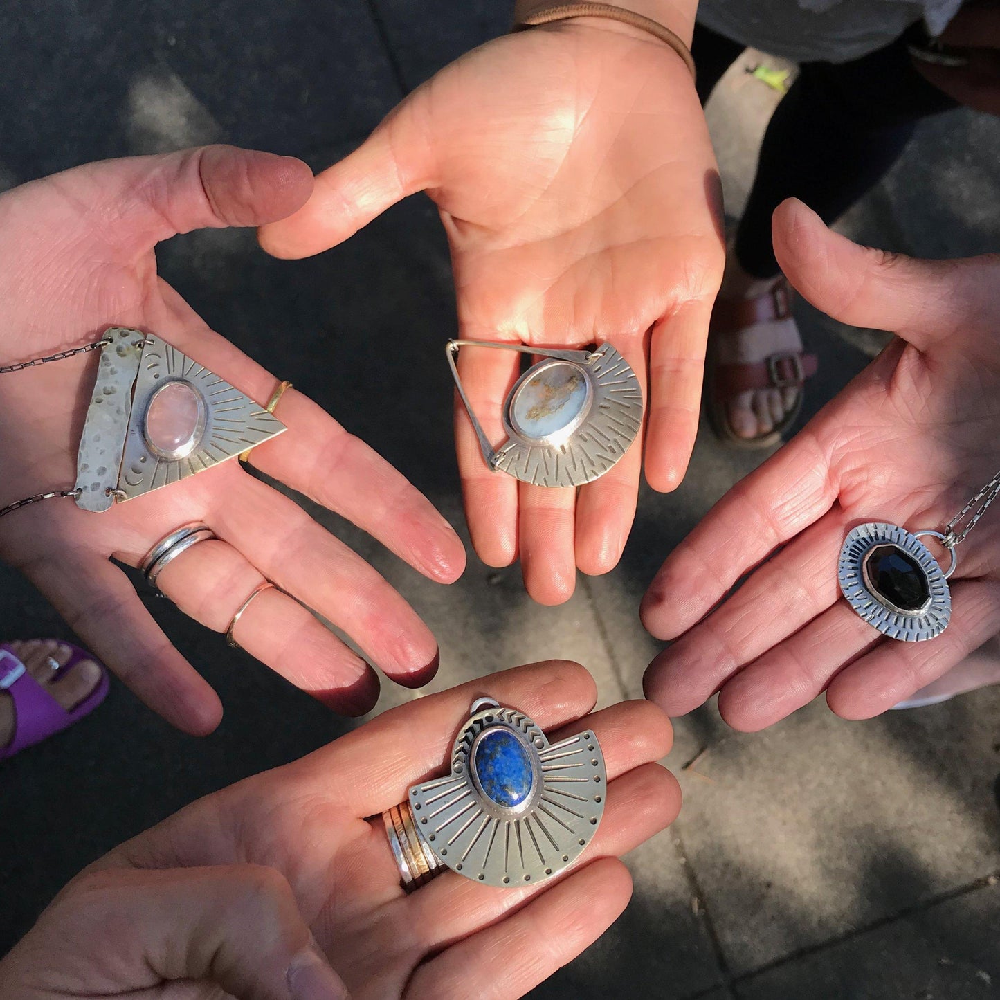 Intro to Stone Setting: Pendants - 6 to 7 hours